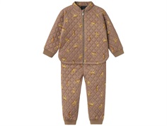 Name It thermal set mountain trail with leopard print